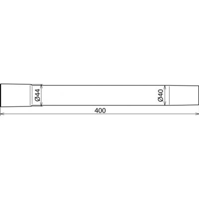 Przedłużenie fi 40 / dł. 400 mm (785122)