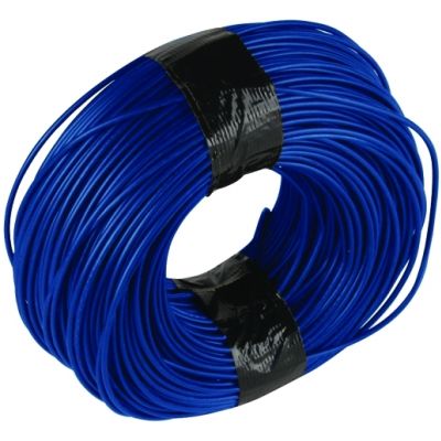 Przewód pomiarowy 0,75 mm2 Cu w PVC, 100 m, niebieski lub czerwony (545000)