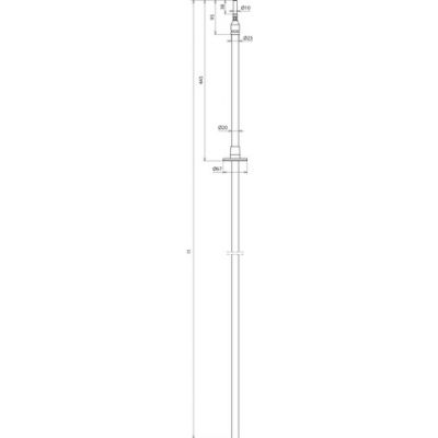 Przewód uziemiający w izolacji CUI, fi 20 mm, 3,5 m (830208)