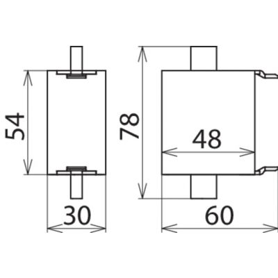 Ogranicznik przepięć DEHNbloc Maxi NH00, do podstaw bezp. NH00, do sieci 230 V AC (900255)