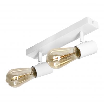 RIO SP 2, oprawa ścienno-sufitowa, E27 max. 2x60W, IP20, biała (AD-OP-6430WE27)