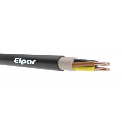 Kabel elektroenergetyczny N2XH-J 4x1,5mm2 RE 0,6/1kV bezhalogenowy B2ca /bębnowy/ ELPAR (5901854434810)