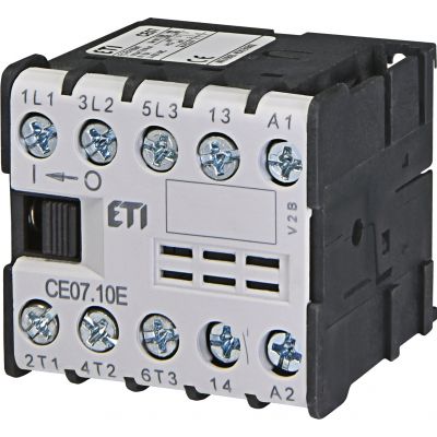 Stycznik silnikowy-mini CE07.10-24V-50/60Hz 004641020 ETI (004641020)