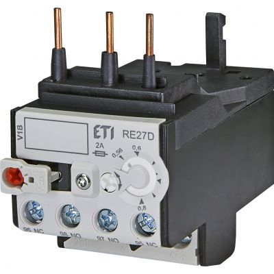 Przekaźnik termiczny RE27D-0,8 0,56-0,8A 004642402 ETI (004642402)