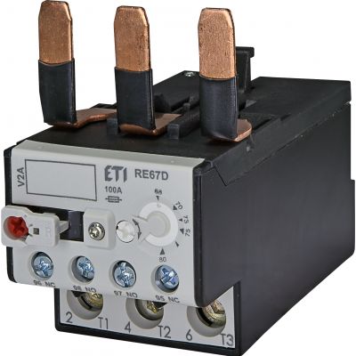 Przekaźnik termiczny RE67.2D-80 63-80A 004644420 ETI (004644420)