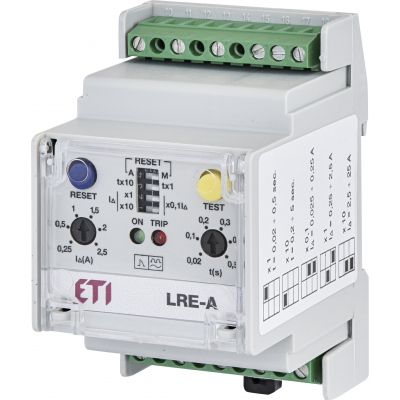 Przekaźnik różnicowoprądowy LRE-A 24-48V 004671604 ETI (004671604)