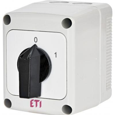 Przełącznik 0-1 1P w obudowie CS 25 90 PN 004773155 ETI (004773155)