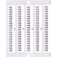 Oznacznik 101 do 150 (100 szt.) ES-NU0851101 003903079 ETI (003903079)