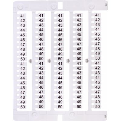 Oznacznik 41 do 50 (100 szt.) ES-NU0851550 003903101 ETI (003903101)