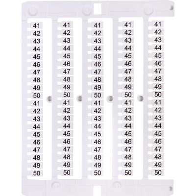 Oznacznik 41 do 50 (100 szt.) ES-NU0851550 003903101 ETI (003903101)