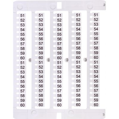 Oznacznik 51 do 60 (100 szt.) ES-NU0851560 003903102 ETI (003903102)