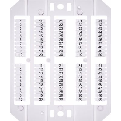 Oznacznik 1-50 (500 szt.) ESP-SHZ/1/1_50 003903197 ETI (003903197)