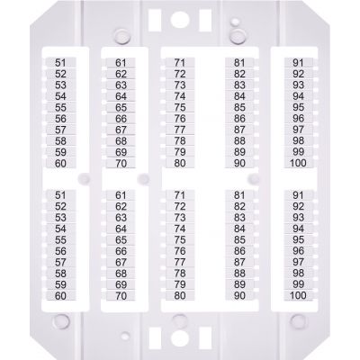 Oznacznik 51-100 (500 szt.) ESP-SHZ/1/51_100 003903198 ETI (003903198)