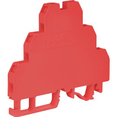 Złączka gwintowa 3–piętrowa plus (2,5 mm2) (czerwona) VS 2,5 NA 3 + 003901322 ETI (003901322)