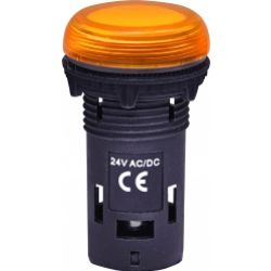 Lampka LED 24V AC/DC - pomarańczowa ECLI-024C-A 004771214 ETI (004771214)