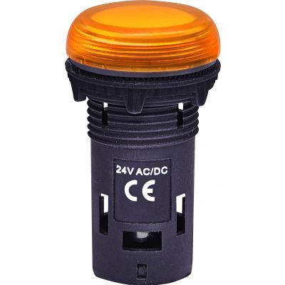 Lampka LED 24V AC/DC - pomarańczowa ECLI-024C-A 004771214 ETI (004771214)