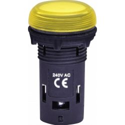 Lampka LED 240V AC - żółta ECLI-240A-Y 004771232 ETI (004771232)