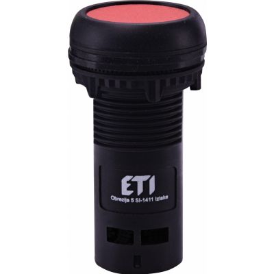 Przycisk kompaktowy z guzikiem krytym, 1NC, czerwony ECF-01-R 004771460 ETI (004771460)