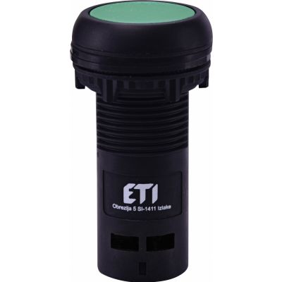 Przycisk kompaktowy z guzikiem krytym, 1NC, zielony ECF-01-G 004771461 ETI (004771461)