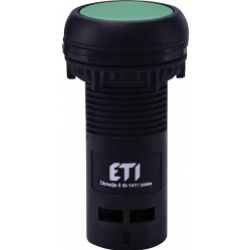 Przycisk kompaktowy z guzikiem krytym, 1NC, zielony ECF-01-G 004771461 ETI (004771461)