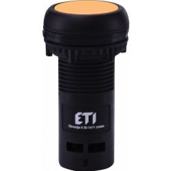 Przycisk kompaktowy z guzikiem krytym, 1NC, żółty ECF-01-Y 004771462 ETI (004771462)