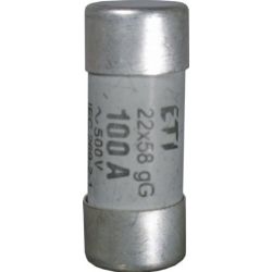 Wkładka topikowa cylindryczna CH22x58 gG 16A 690V 002640009 ETI (002640009)