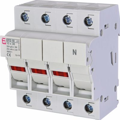Rozłącznik bezpiecznikowy EFD 10 3P+N LED 002540015 ETI (002540015)