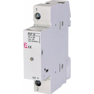 Rozłącznik bezpiecznikowy PCF 10 1P LED 002550011 ETI (002550011)