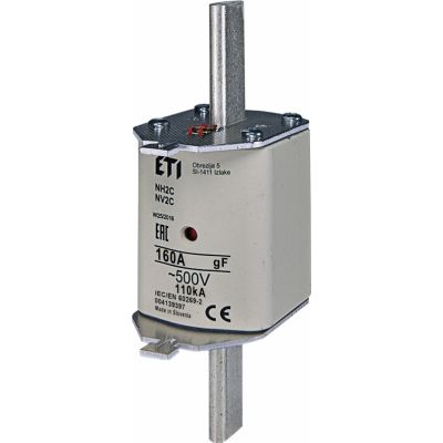 Wkładka topikowa NH szybka KOMBI NH2 WT-2C gF 160A 500V 004139397 ETI (004139397)