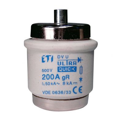 Wkładka topikowa ultraszybka DV UQ gR 125A 500V 004325001 ETI (004325001)