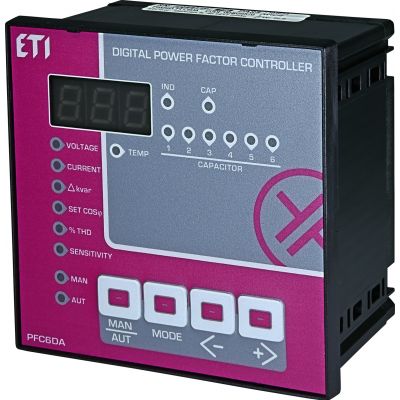 ETI PFC 6 DA Regulator współczynnika mocy 6 stopniowy 004656570 (004656570)