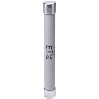 Wkładka topikowa cylindryczna PV CH10x85 gPV 16A 1500V DC 002625286 ETI (002625286)