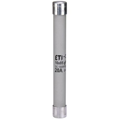 Wkładka topikowa cylindryczna PV CH10x85 gPV 20A 1500V DC 002626234 ETI (002626234)
