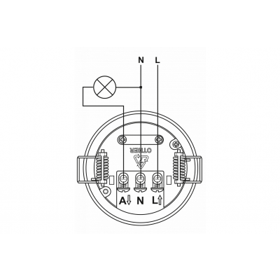 GTV CZUJNIK RUCHU CR-5, max. 1200W, AC 220-240V, 50/60Hz, KĄT DZIAŁANIA 360*, ZASIĘG 6m ± 2,2-4m, IP20, NIE WSPÓŁPRACUJE Z LED, WPUSZCZANY, BIAŁY CR-CR5000-00 (CR-CR5000-00)