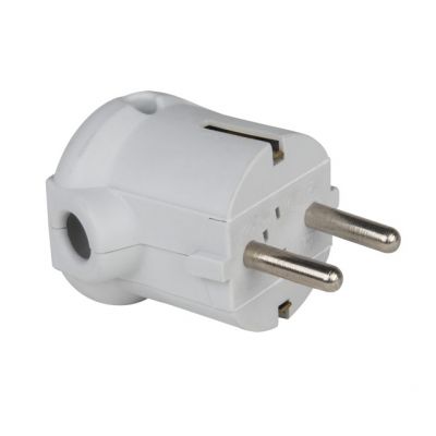 WTYCZKA 16A 3P 230V SCHUKO IP20 SZARA (05040)