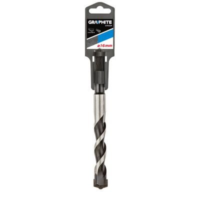 Wiertło do betonu 16x160mm końcówka motylkowa GRAPHITE 57H324 GTX (57H324)