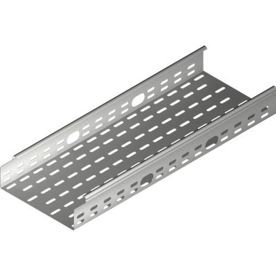 Korytko kablowe 400x60mm Grubość 1,00 mm 3mb KOJ400H60/3 N 161040 BAKS (161040)