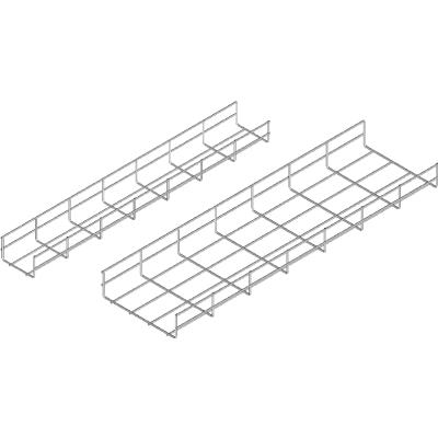 Korytko kablowe siatkowe 500x60mm 3mb KDS/KDSO500H60/3 970150 BAKS (970150)