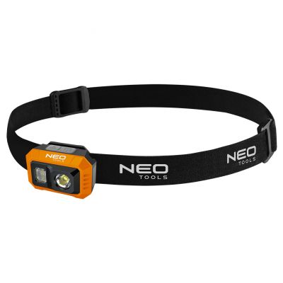 Latarka czołowa akumulatorowa 500 lm USB COB LED 99-115 NEO TOOLS GTX (99-115)