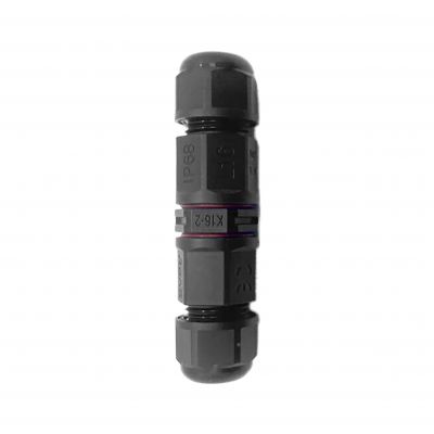 Konektor kablowy prosty z szybkozłączką IP68 MINI 2x1,5mm2, 400V/16A, (OR-AE-13618)