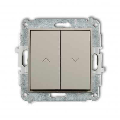 KARLIK MINI Łącznik żaluzjowy z podtrzymaniem taupe 60MWP-88 (60MWP-88)