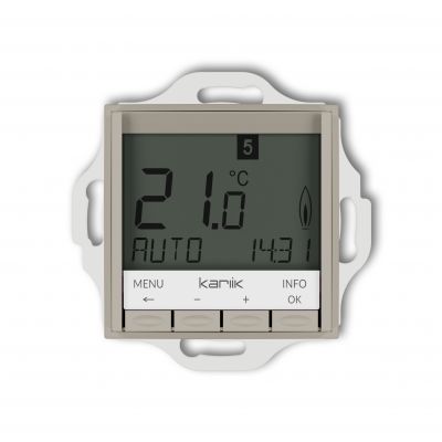 Karlik MINI Mechanizm uniwersalnego elektronicznego tygodniowego regulatora temperatury 60MRT-3.1 (60MRT-3.1)
