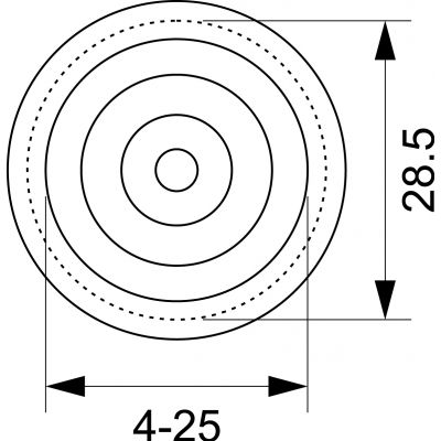 Pe-25 dławik elastyczny 34.02 OPATÓWEK (34.02)