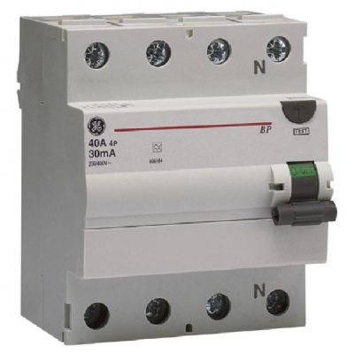 Wyłącznik różnicowoprądowy 4P 25A 0,03A typ AC BPC425/030 (606208)