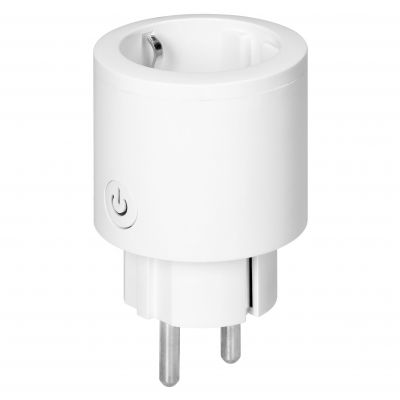 Gniazdo bezprzewodowe Tuya Smart Wi-Fi, Schuko, białe (OR-SH-17500(GS)/W)
