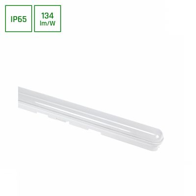 Oprawa Hermetyczna LIMEA GO HERMETYK 1200mm 50W barwa zimna 230V 120st IP65 IK07 1200X60X52mm biała (SLI028035CW_PW)