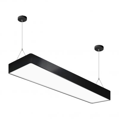 Wisząca oprawa oświetleniowa SMD LED FLARA LED 24W BLACK 4000K IDEUS (03632)