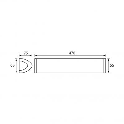 Oprawa dekoracyjna SMD LED EBABIL-9 LED 9W 4000K IDEUS (03193)