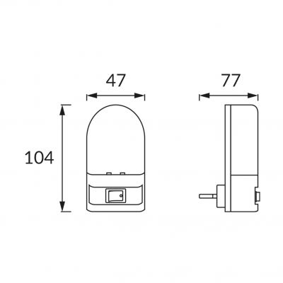 DEO LED 1W (02869)