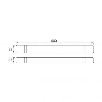 Oprawa pyłoszczelna SMD LED NEHIR-18 LED 18W 4200K (03177)